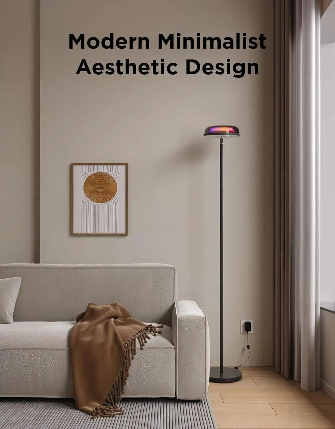Floor lamp for living room lighting