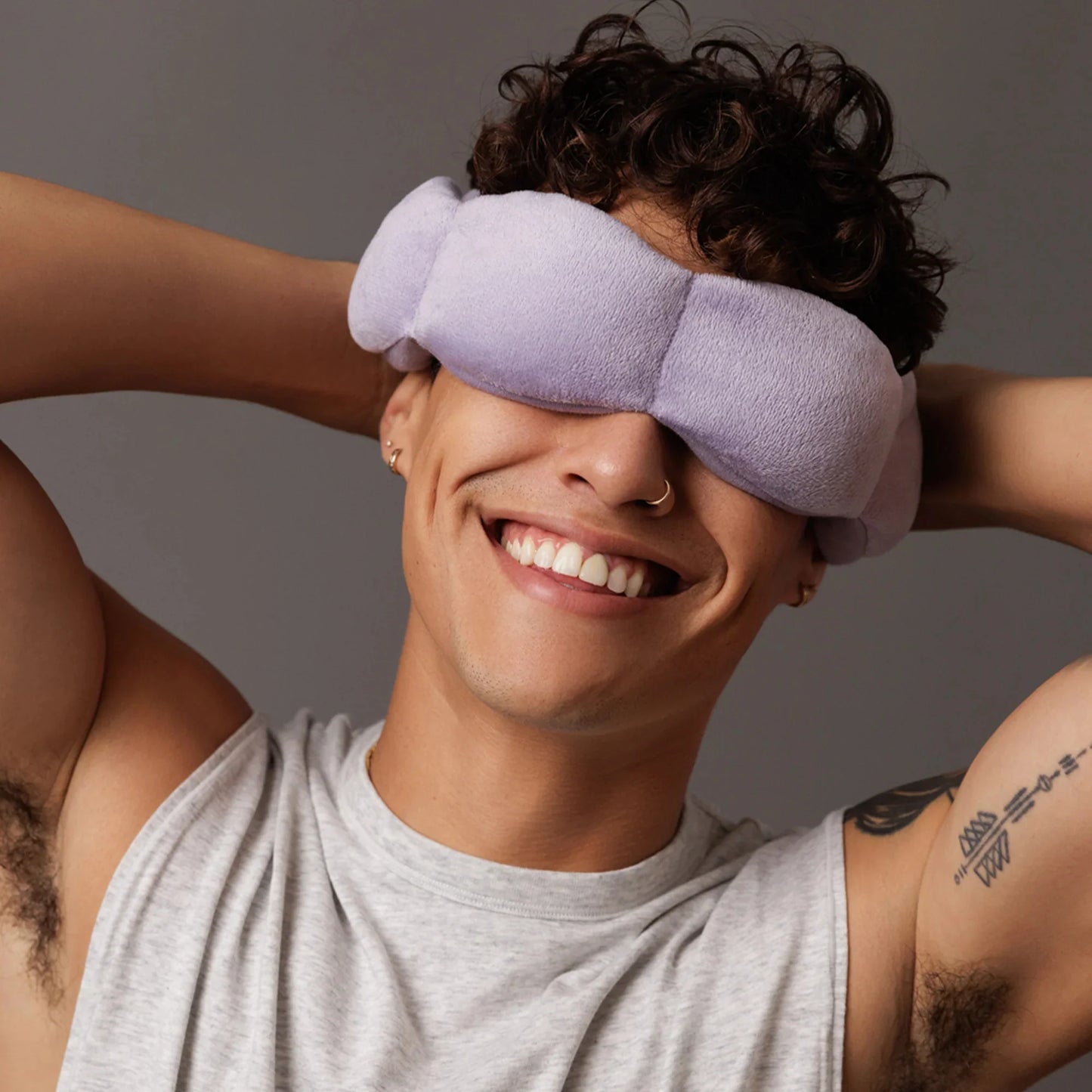 Pressure-Point Weighted Eye Mask for Faster, Deeper Sleep