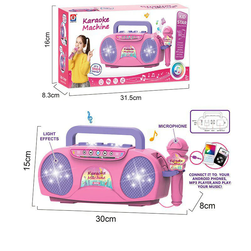🎄 Exclusive Christmas Gift: 🎤 Microphone, 🎶 Singing Machine, and 🎸 Guitar Set to Ignite Your Child's Musical Dreams! ✨