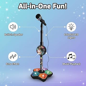 🎄 Exclusive Christmas Gift: 🎤 Microphone, 🎶 Singing Machine, and 🎸 Guitar Set to Ignite Your Child's Musical Dreams! ✨
