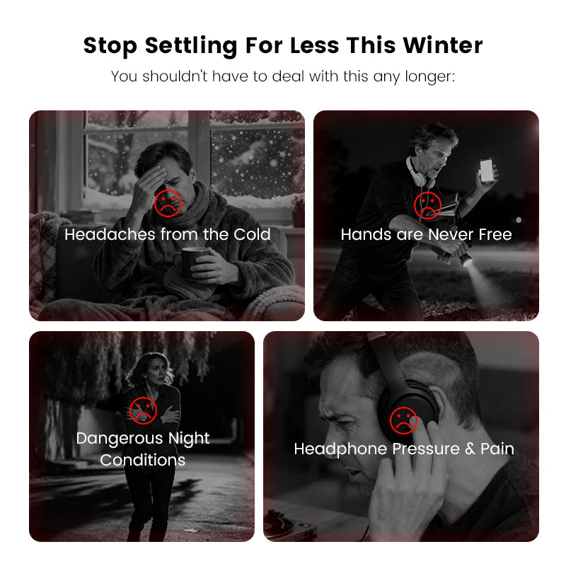 Rechargeable Bluetooth Beanie Hat with Light