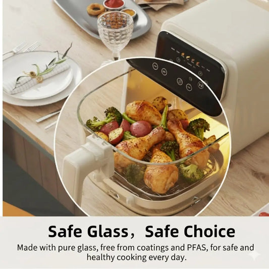 4.2-Quart Glass Air Fryer