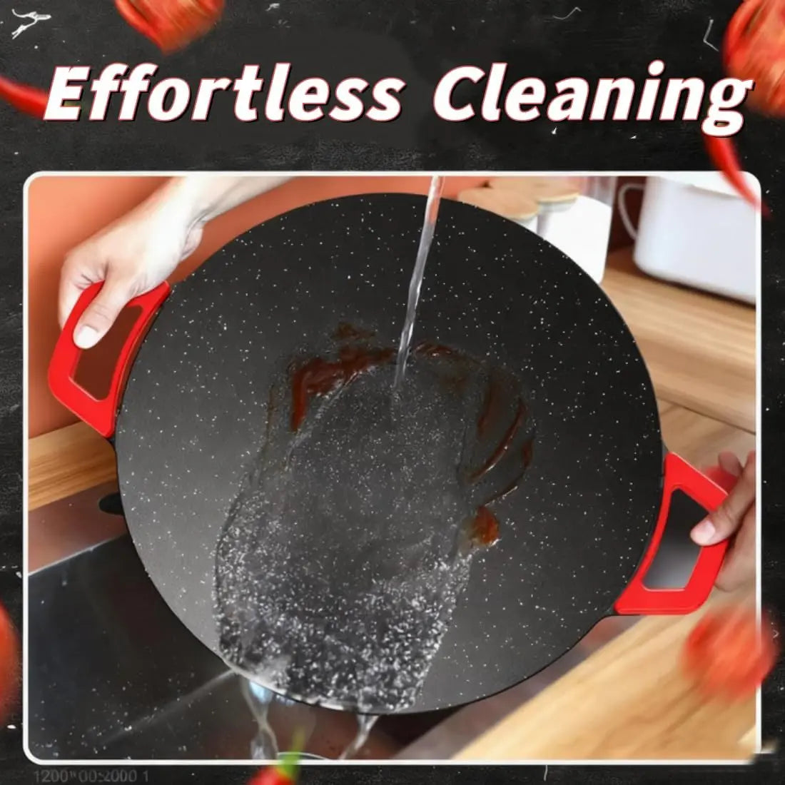 Multi-functional non-stick electric baking pan