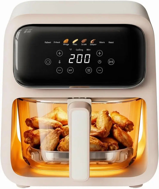 4.2-Quart Glass Air Fryer