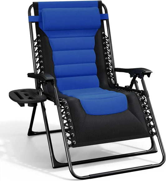 Outdoor Zero-Gravity Fill-Up Lounge Chair