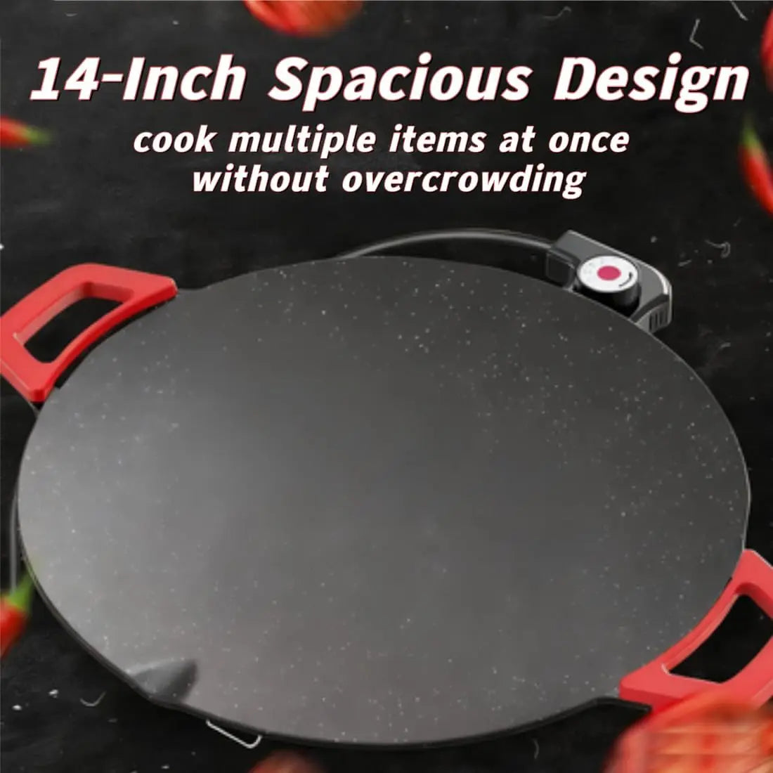 Multi-functional non-stick electric baking pan