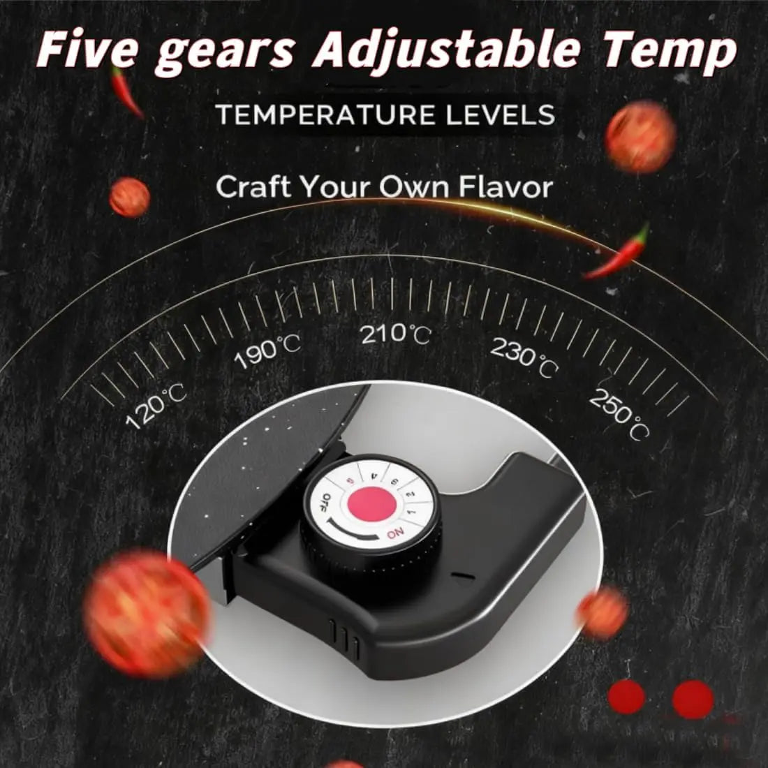 Multi-functional non-stick electric baking pan