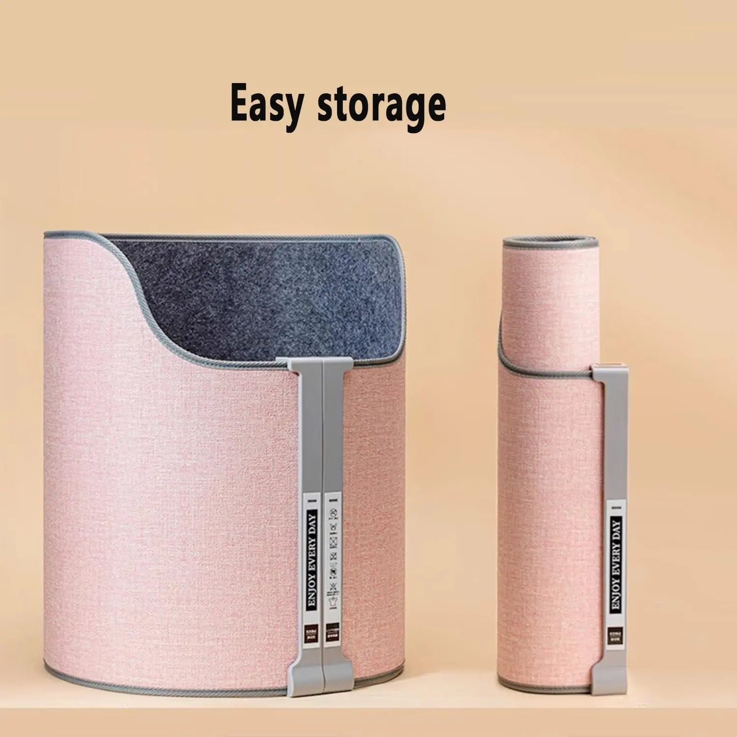 Foot warmer under the desk