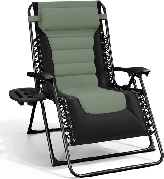 Outdoor Zero-Gravity Fill-Up Lounge Chair