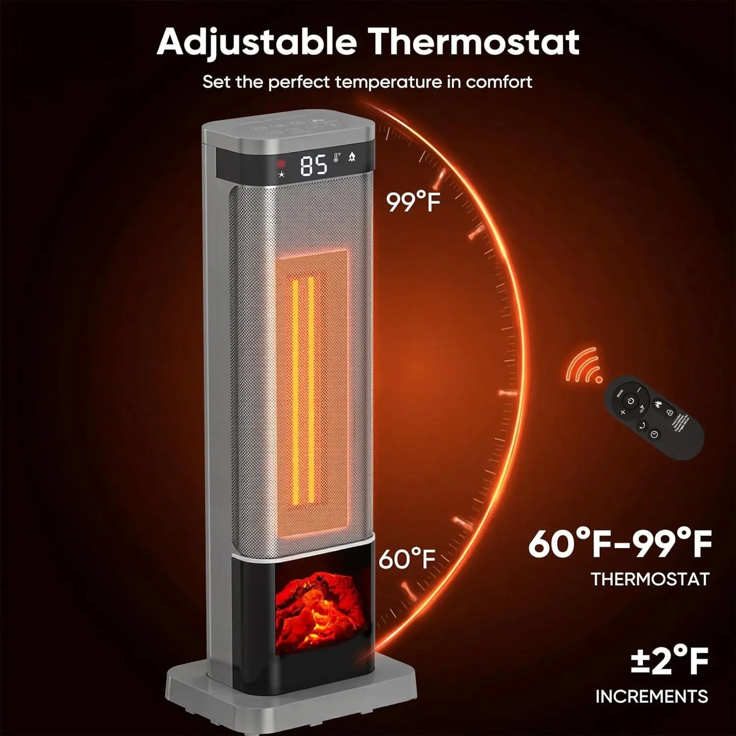 24-inch portable heater