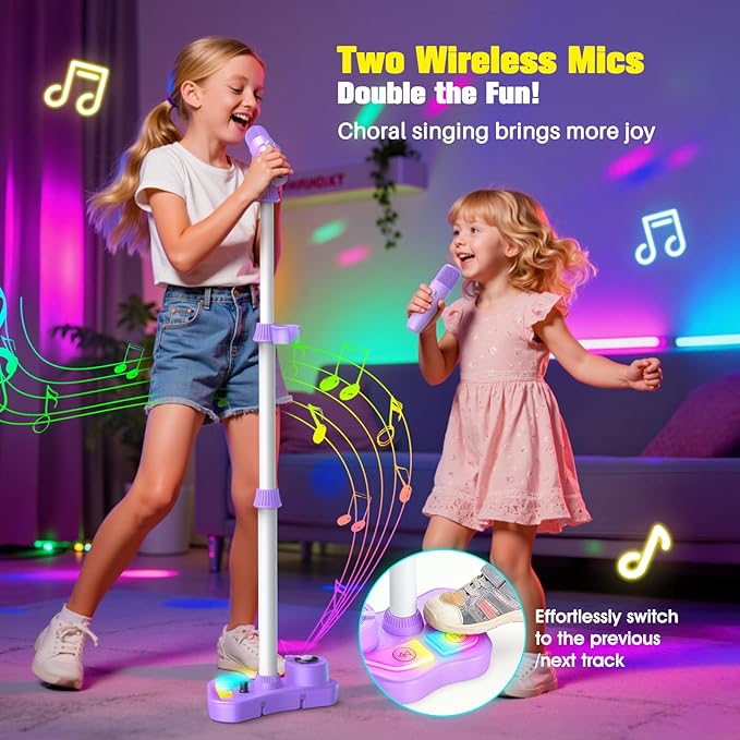 🎄 Exclusive Christmas Gift: 🎤 Microphone, 🎶 Singing Machine, and 🎸 Guitar Set to Ignite Your Child's Musical Dreams! ✨