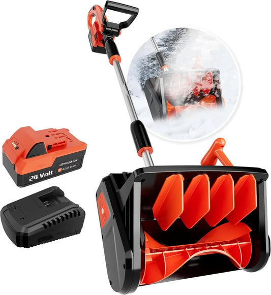 24V 13-inch cordless snow blower