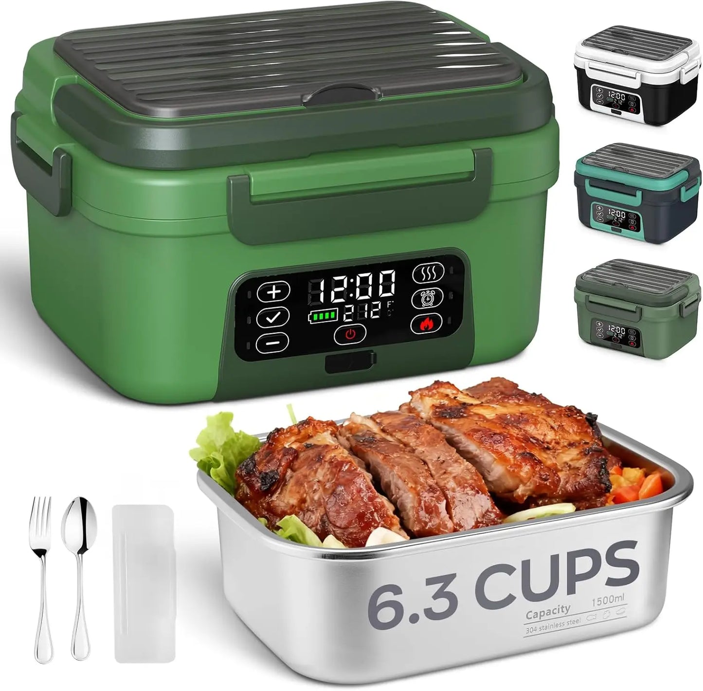 Cordless electric lunch box