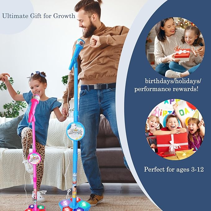 🎄 Exclusive Christmas Gift: 🎤 Microphone, 🎶 Singing Machine, and 🎸 Guitar Set to Ignite Your Child's Musical Dreams! ✨