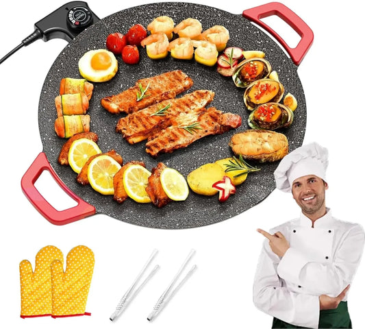Multi-functional non-stick electric baking pan