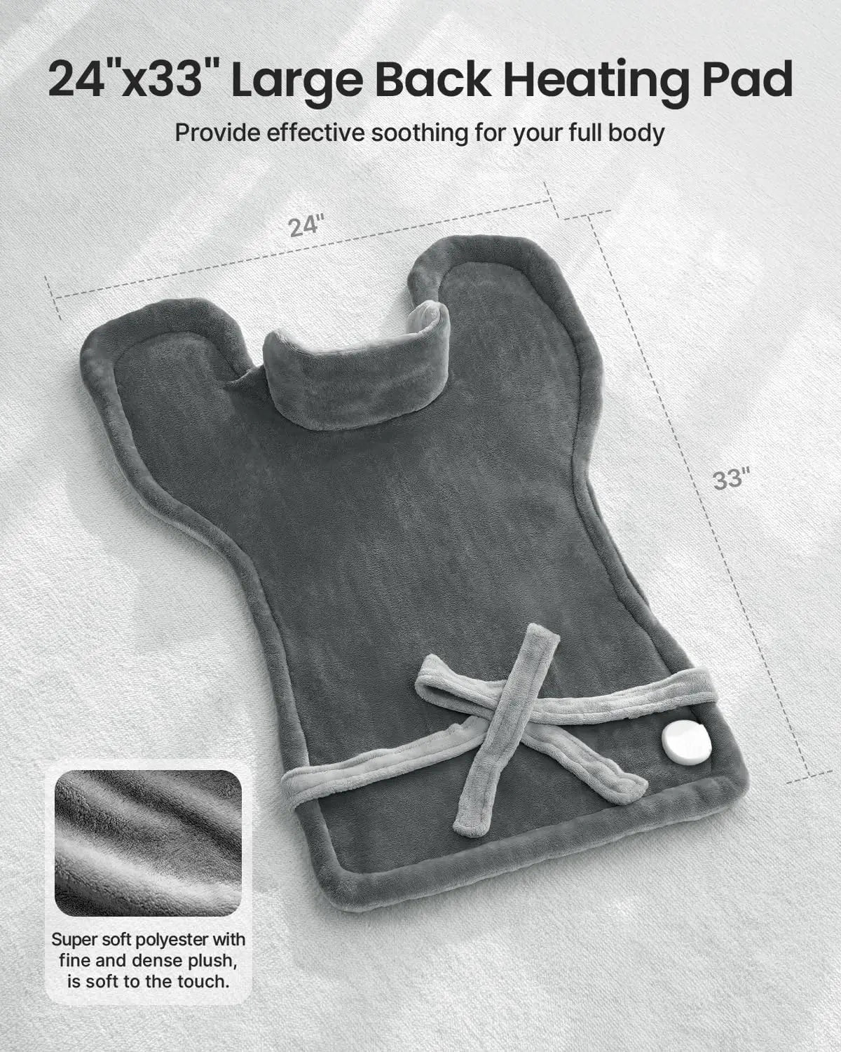 Neck and shoulder pain relief heating pad