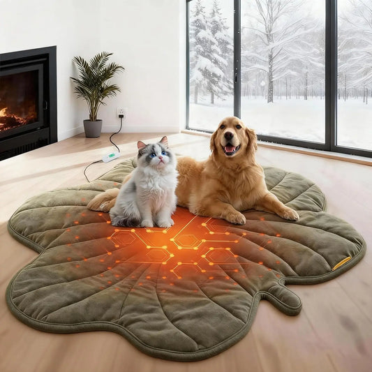 Super-large waterproof and adjustable electric heating pad for cats and dogs