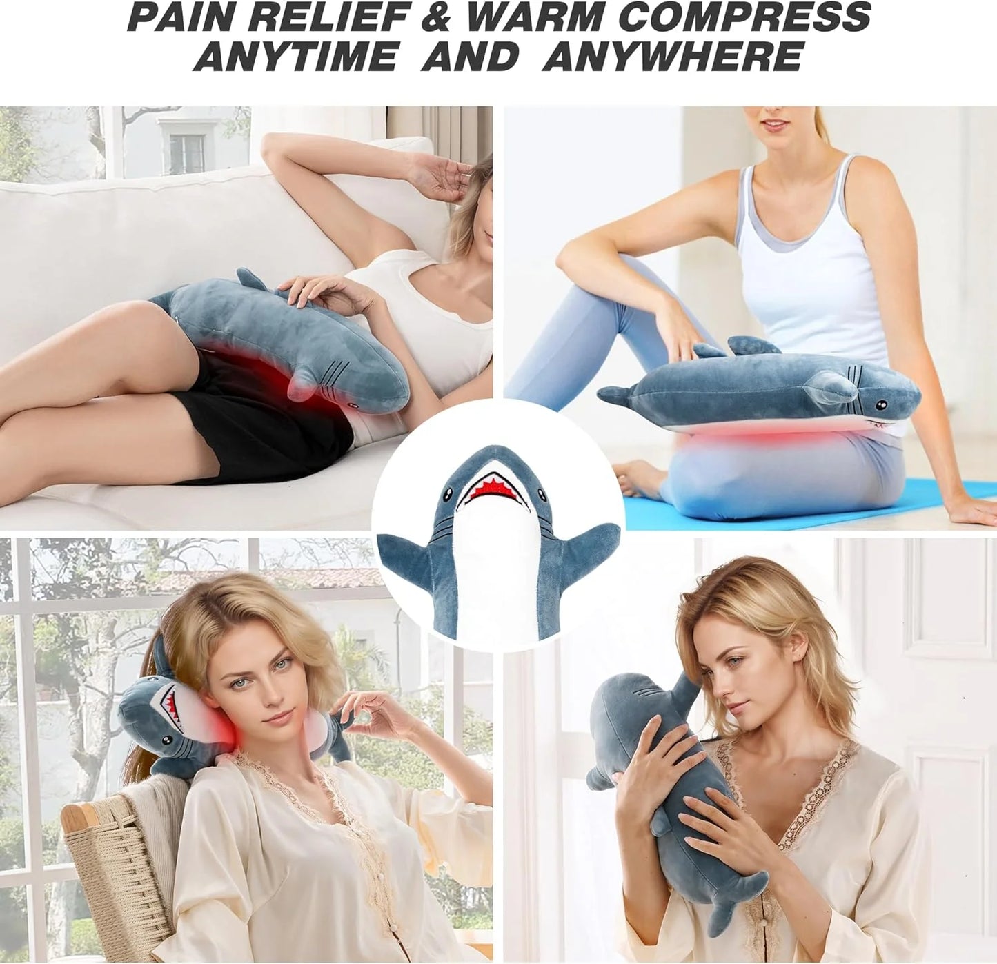 The Sharkie Heating Pad