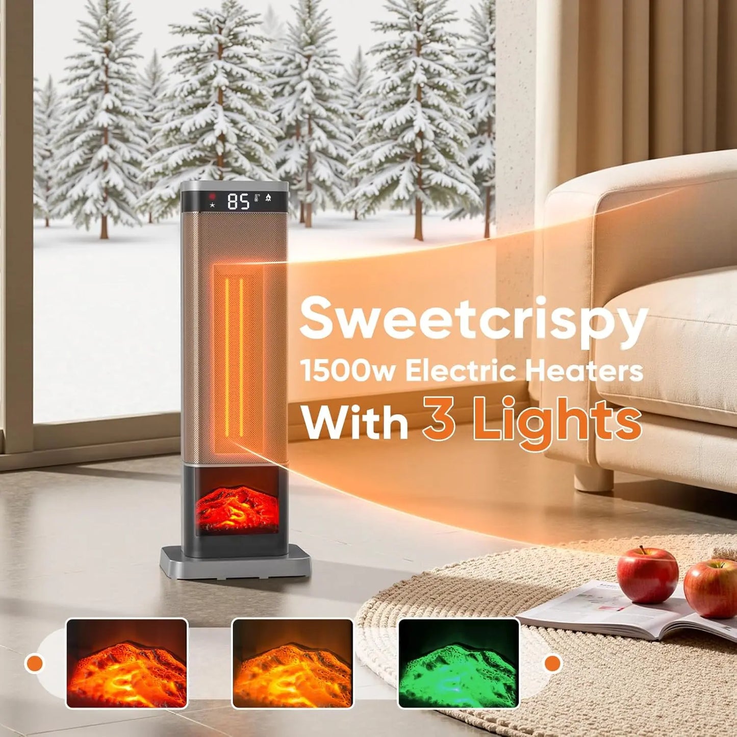 24-inch portable heater