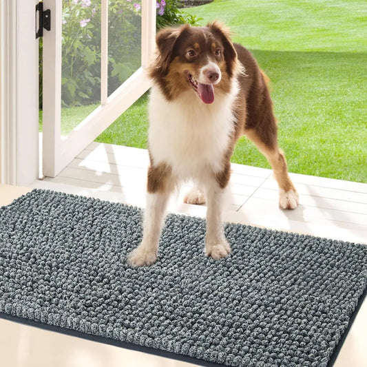 Dog mud paw door mat