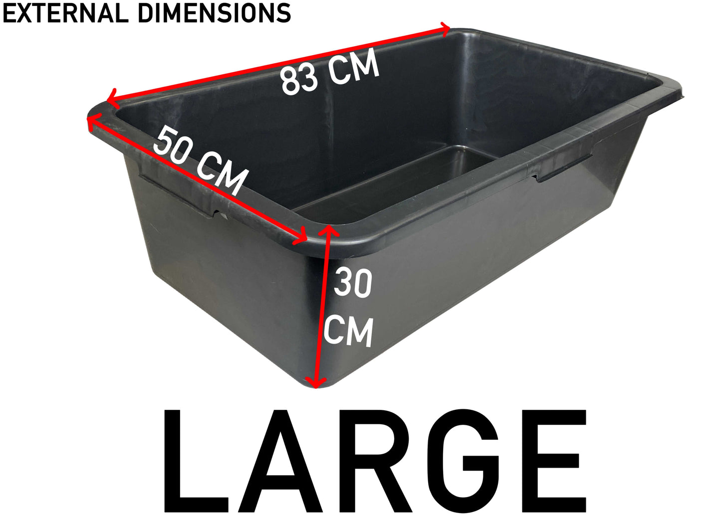90 Litres Dog Pet Bath & Foldable Metal Stand with Drain Valve