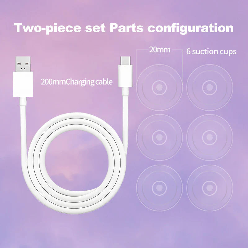 LED window heart-shaped ambient light