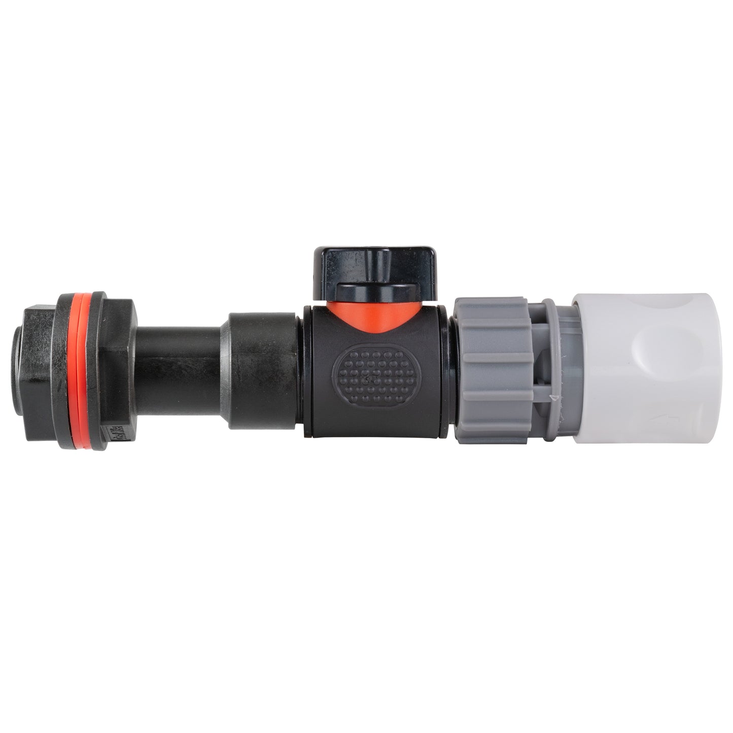 Water Butt Extension Kit 3/4" with In-Line Valve + Female Quick Connector WL and Drill Bit