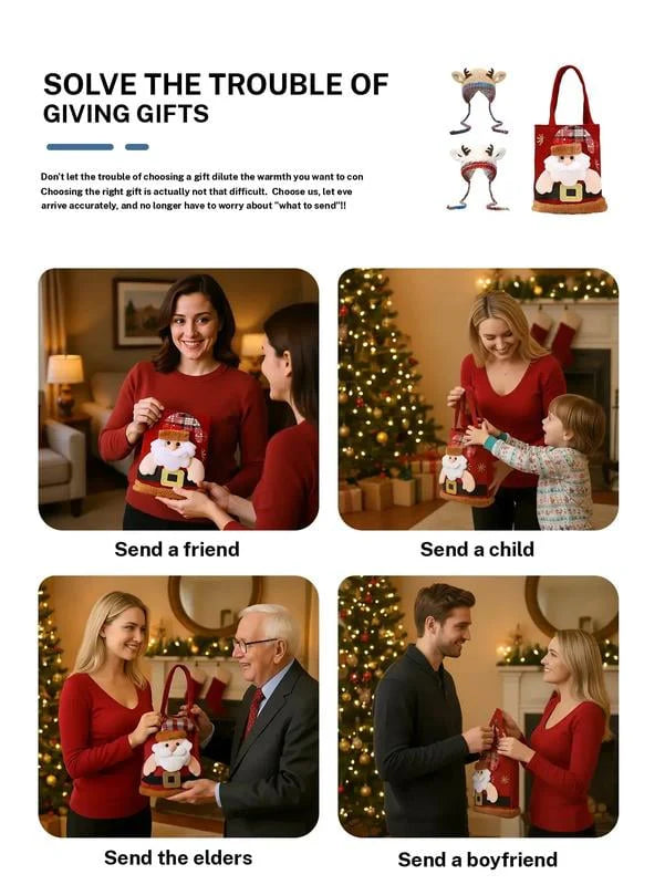 Wool Christmas Beanie – Warm, Soft & Festive Holiday Style