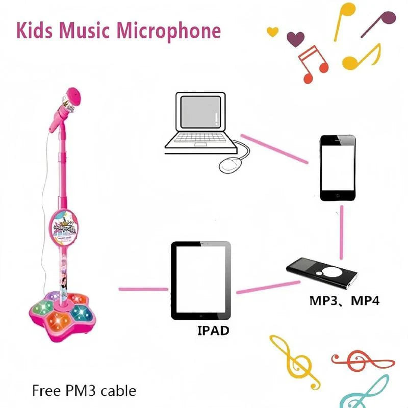 🎄 Exclusive Christmas Gift: 🎤 Microphone, 🎶 Singing Machine, and 🎸 Guitar Set to Ignite Your Child's Musical Dreams! ✨