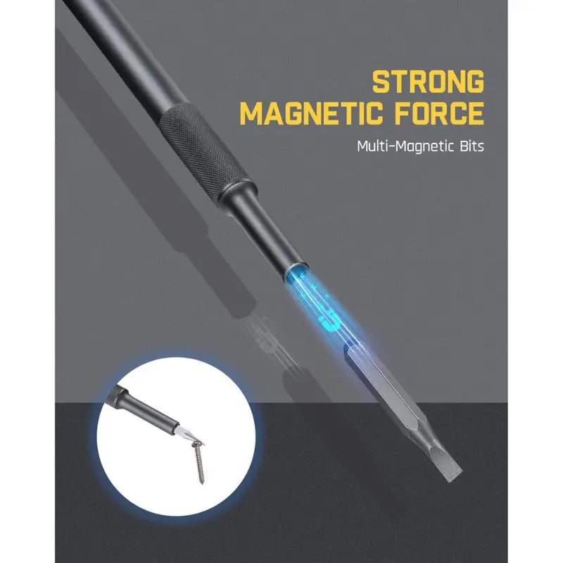 🔥[Holiday Haul]🔥Precision Screwdriver Set with 50 Bits, Tweezersand Pry Bar Tool Torx Christmas Gift