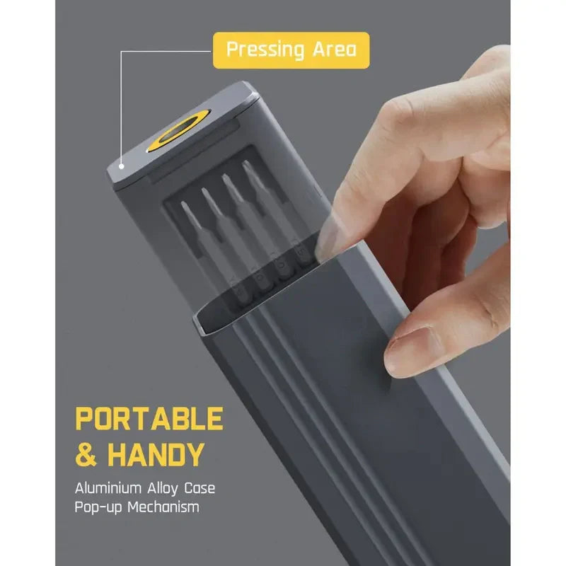 🔥[Holiday Haul]🔥Precision Screwdriver Set with 50 Bits, Tweezersand Pry Bar Tool Torx Christmas Gift