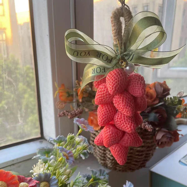 Creative Grape/Strawberry Soap on a Rope – Natural, Moisturizing & Perfect for Gifting